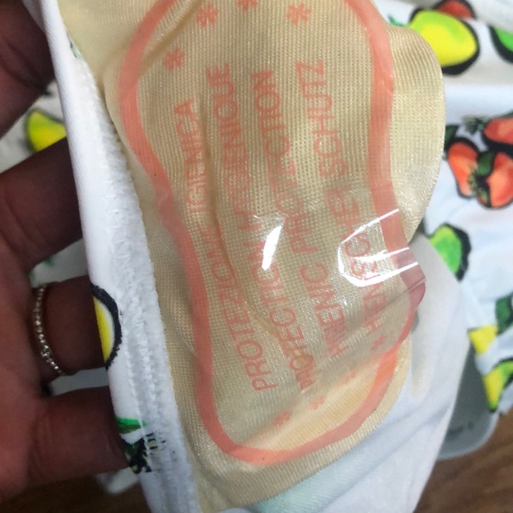 Citrus Print Longline Bikini Set - Picture 5 of 10